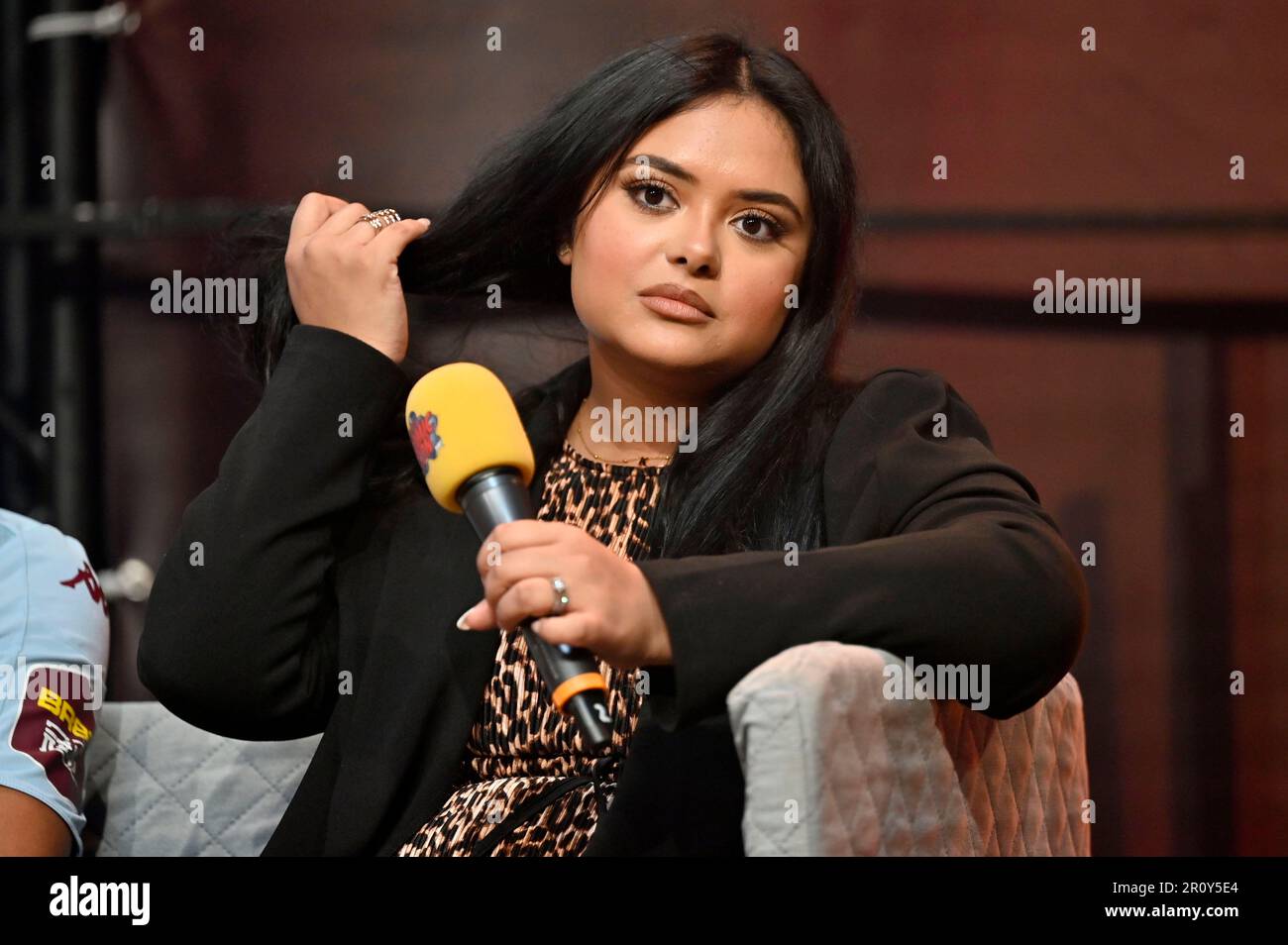 Afshan Azad auf der German Comic con edizione primaverile in der Messe Dortmund. Dortmund, 06.05.2023 Foto Stock