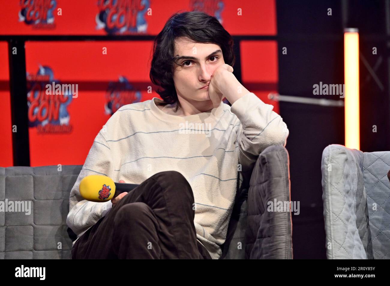 Finn Wolfhard auf der German Comic con edizione primaverile in der Messe Dortmund. Dortmund, 07.05.2023 Foto Stock