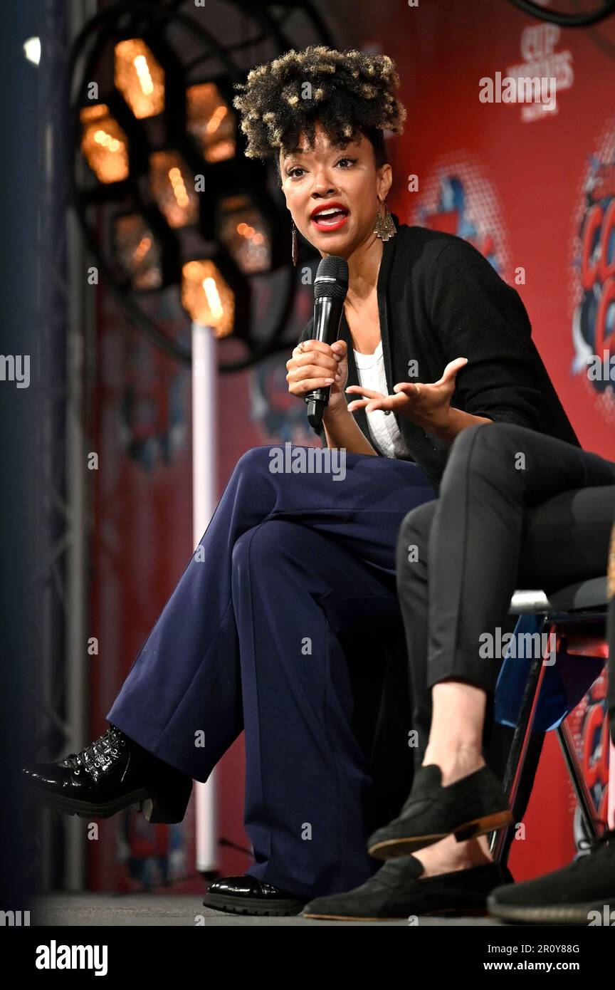 Sonequa Martin-Green auf der German Comic con edizione primaverile in der Messe Dortmund. Dortmund, 07.05.2023 Foto Stock