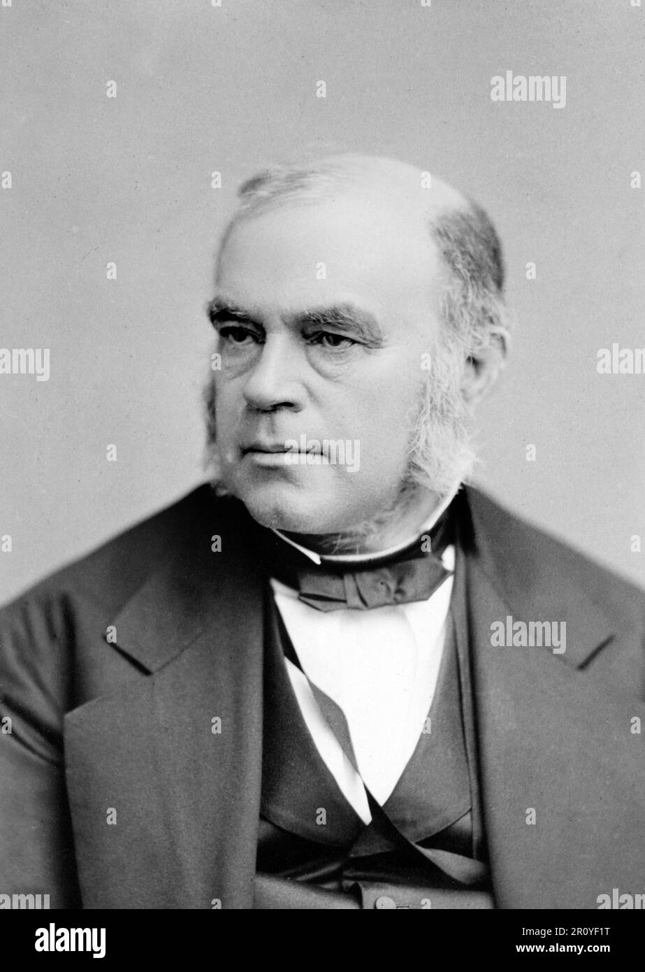 John Draper. Ritratto dello scienziato e pioniere della fotografia, John William Draper (1811-1882) c. 1878 Foto Stock