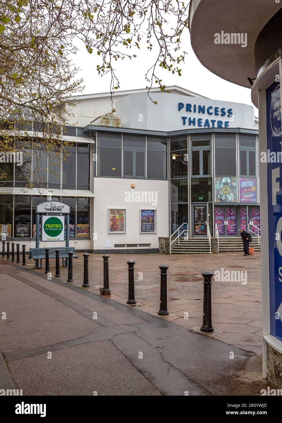 The Princess Theatre a Torquay, Devon, Regno Unito. Foto Stock