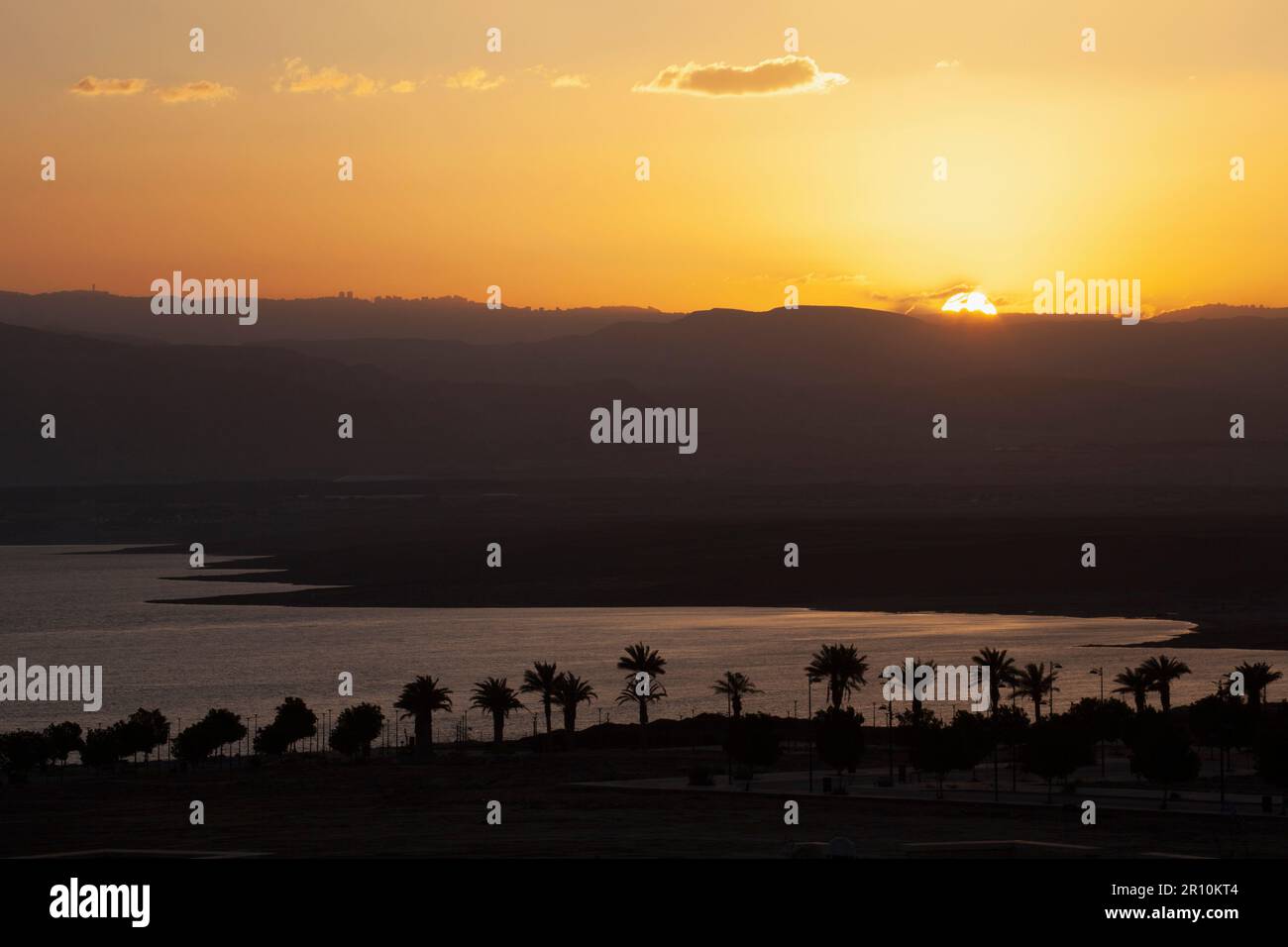 Mar Morto, Giordania Foto Stock
