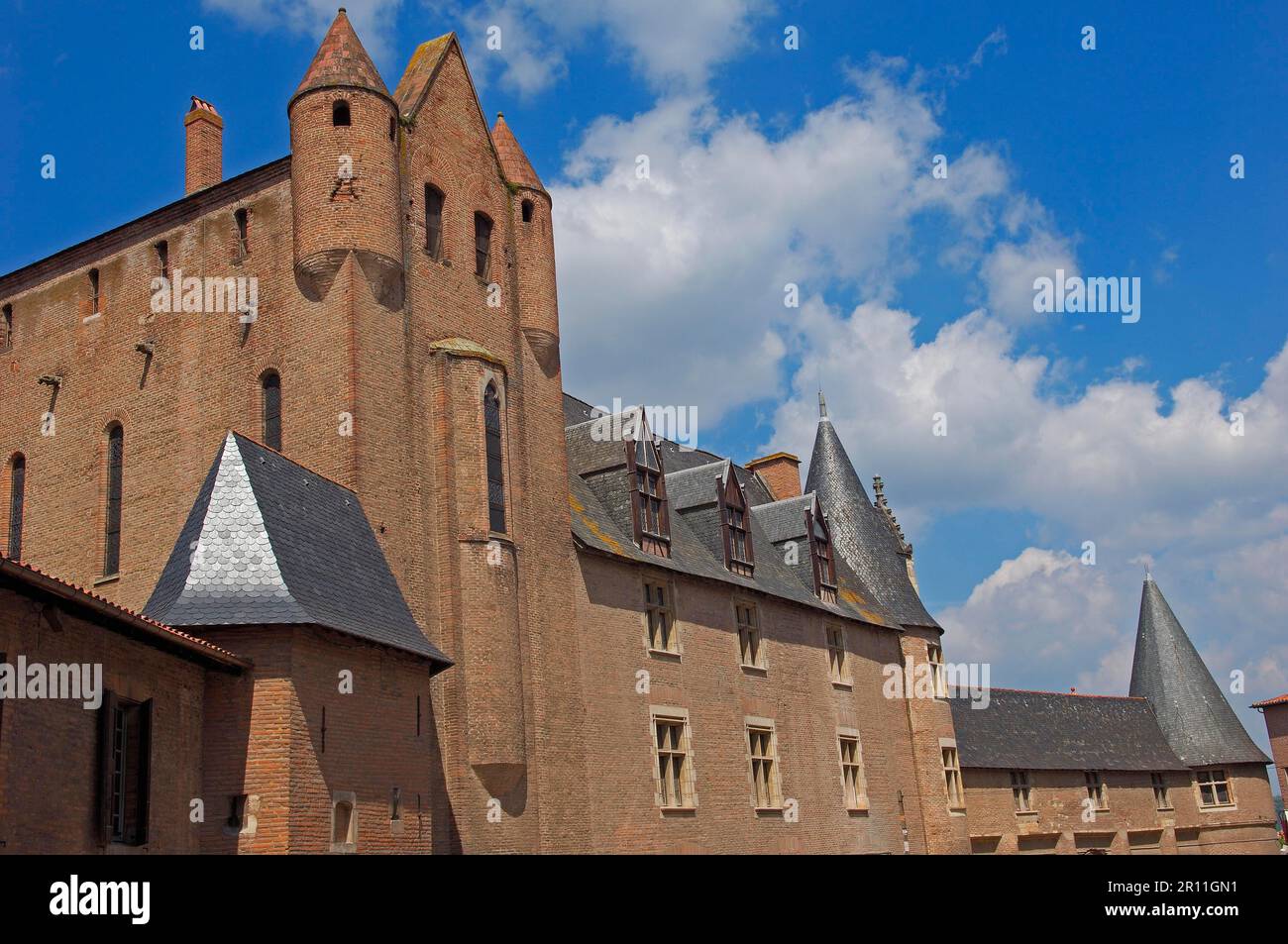 Albi, Palais de la Berbie, Toulouse Lautrec museo, Tarn, Midi-Pirenei, Francia Foto Stock