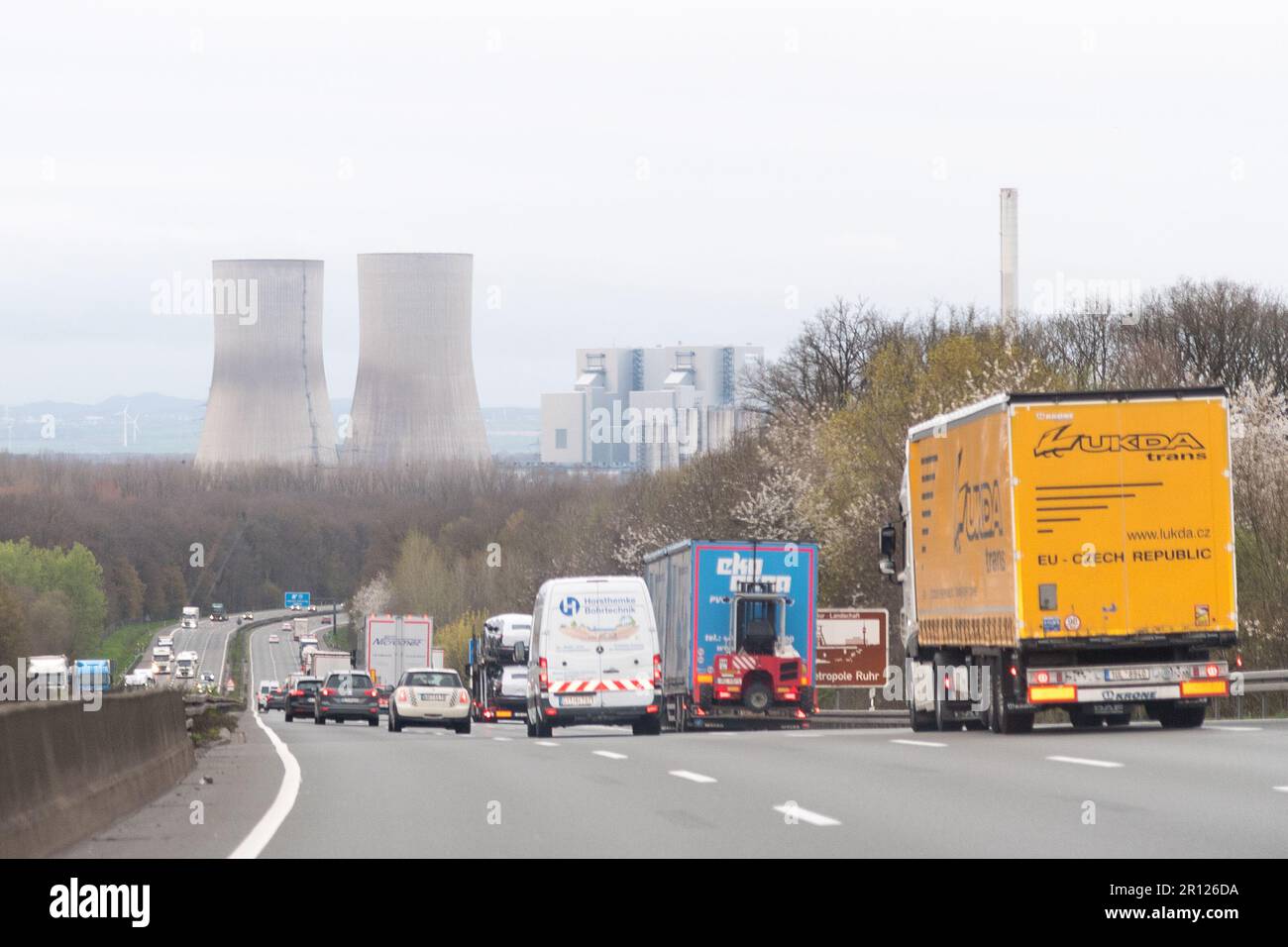 Centrale a carbone della Westfalia di RWE Generation se a Hamm, Nord Reno-Westfalia, Germania © Wojciech Strozyk / Alamy Stock Photo Foto Stock