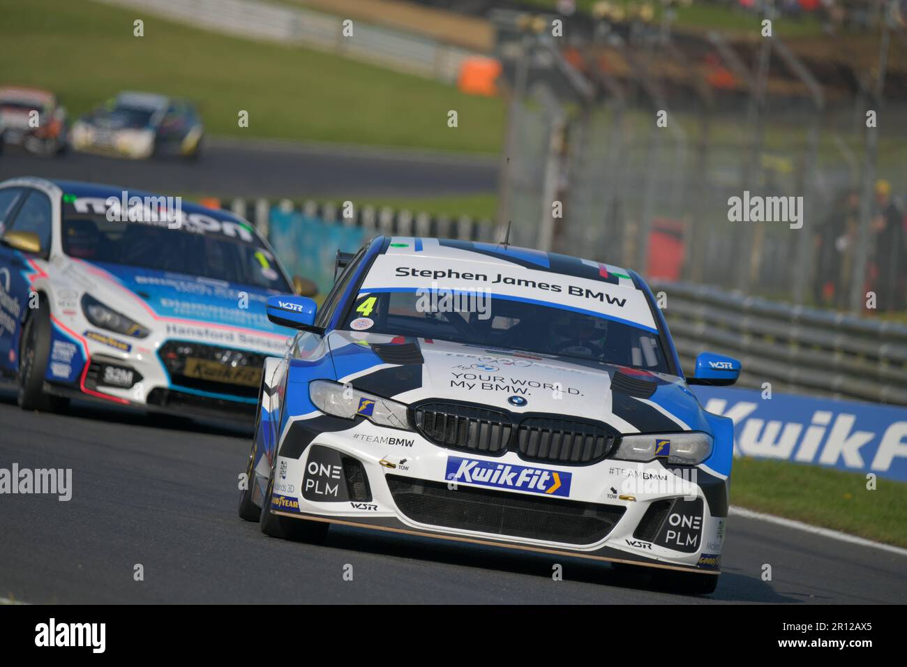 Colin Turkington, numero 4, British Touring Car Champion, BTCC Foto Stock
