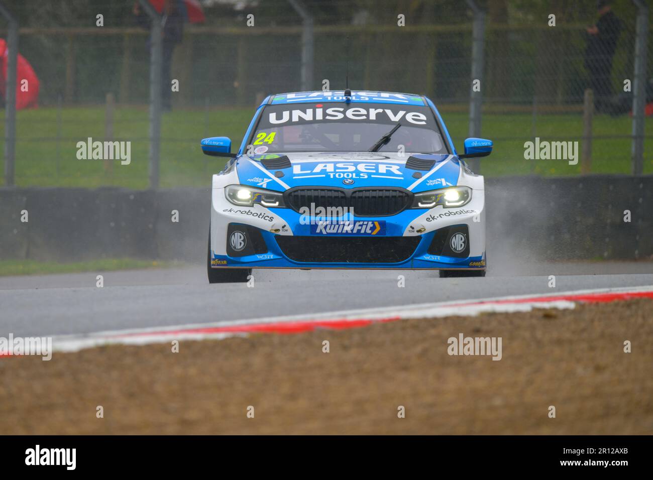 Jake Hill, numero 24, British Touring Car Championship 2023, BTCC Foto Stock