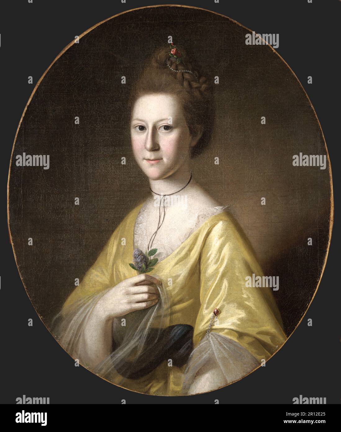 Sophia Gough Carroll (dal 1772 al 1816), figlia di James Carroll, un politico del Maryland e direttore della Baltimore & Ohio Railroad, riproduzione storica, restaurata digitalmente da un originale del 19th ° secolo. Foto Stock