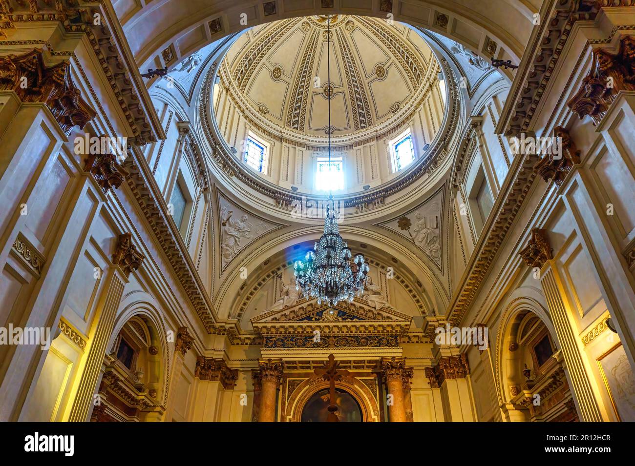 Cattedrale di Santa Maria di Valencia. Cappella principale. Valencia. Comunidad Valenciana. Spagna Foto Stock