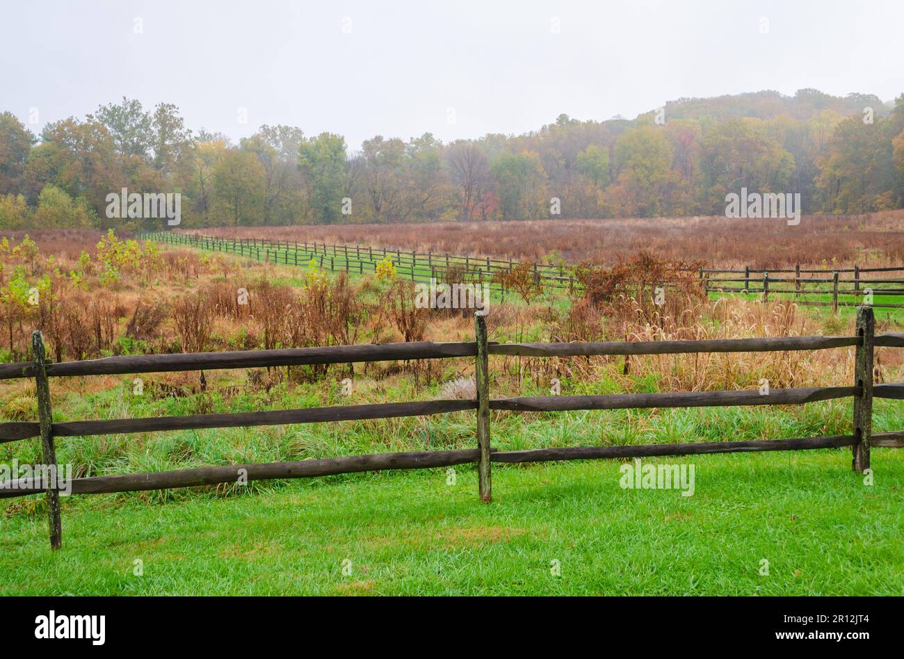 Monocacy National Battlefield, parco nel Maryland Foto Stock