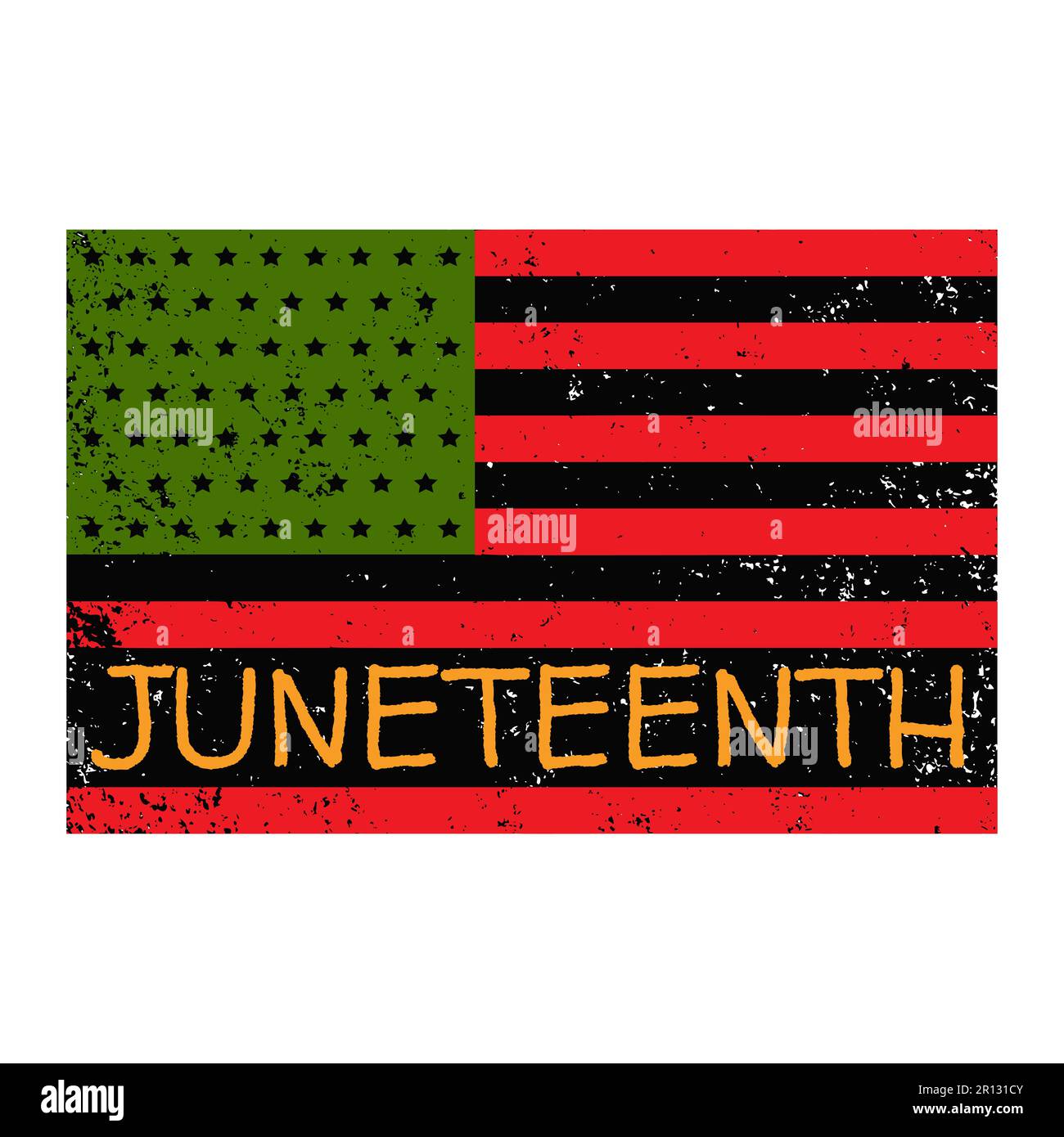Bandiera 4x6 Ft Emancipazione Afroamericana &ndash; Nylon 150D, Tessuto Poliestere, Trade Winds