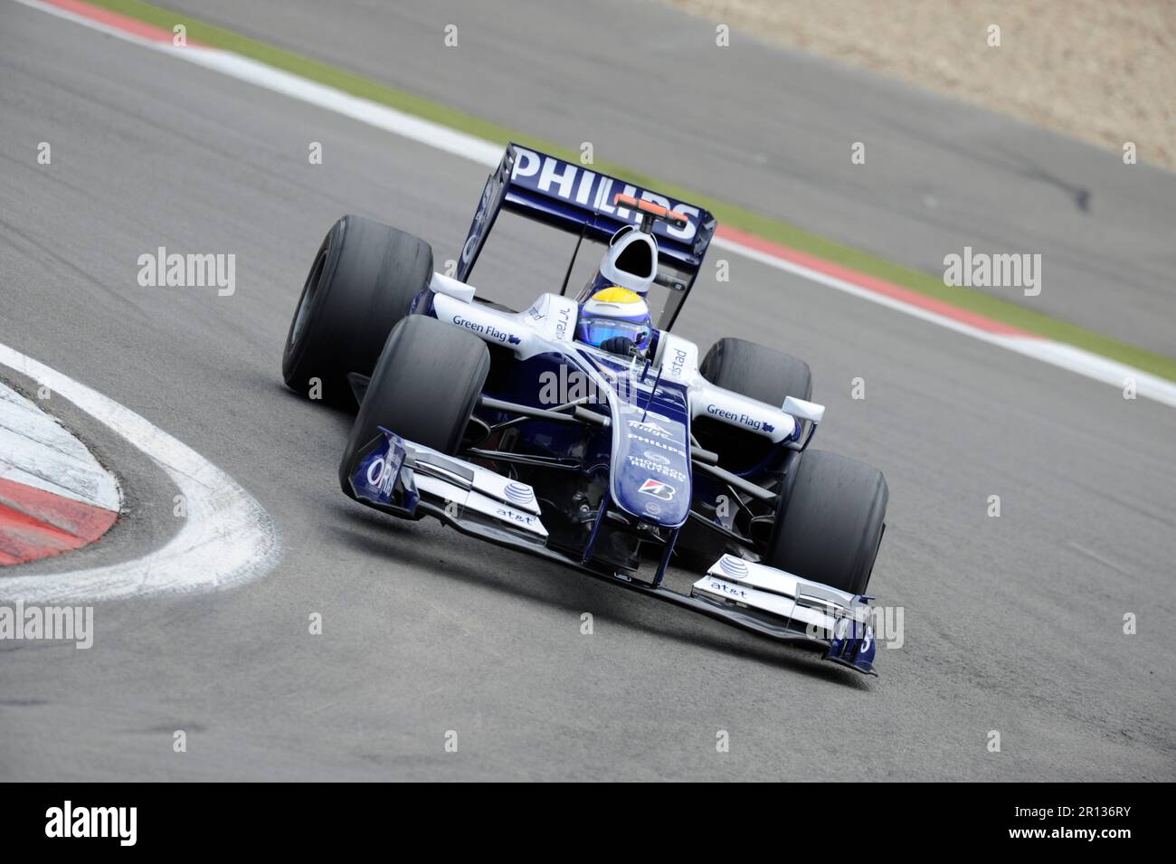 Nico Rosberg AT&T Williams Formel 1 Grand Prix von Deutschland auf dem Nürburgring 12,7.2009. Foto Stock