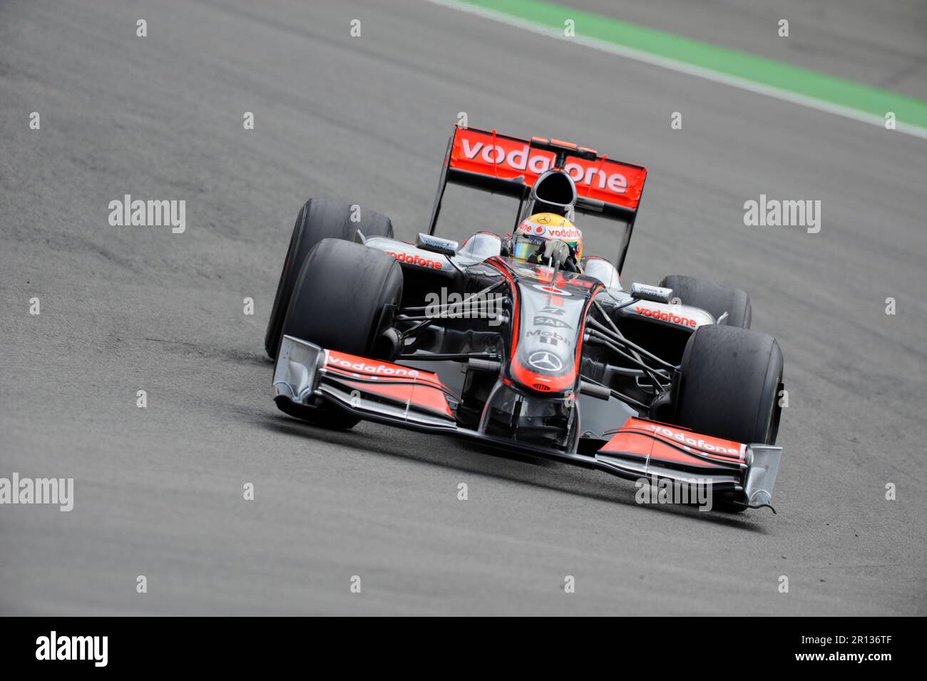 Lewis Hamilton McLaren Mercedes Formel 1 Grand Prix von Deutschland auf dem Nürburgring 12,7.2009. Foto Stock