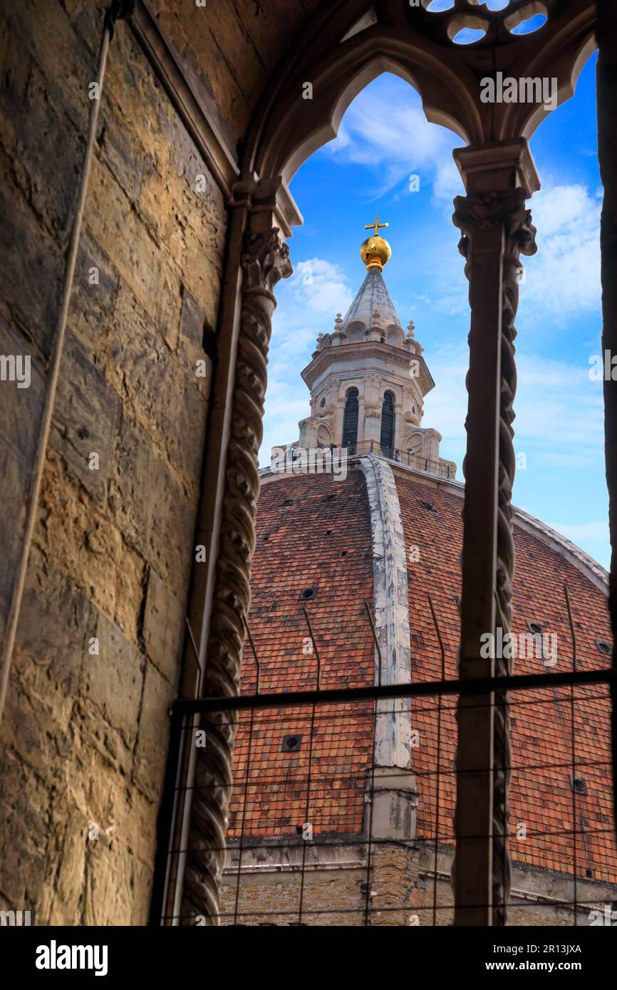 Cattedrale di Santa Maria del Fiore a Firenze Particolare della cupola