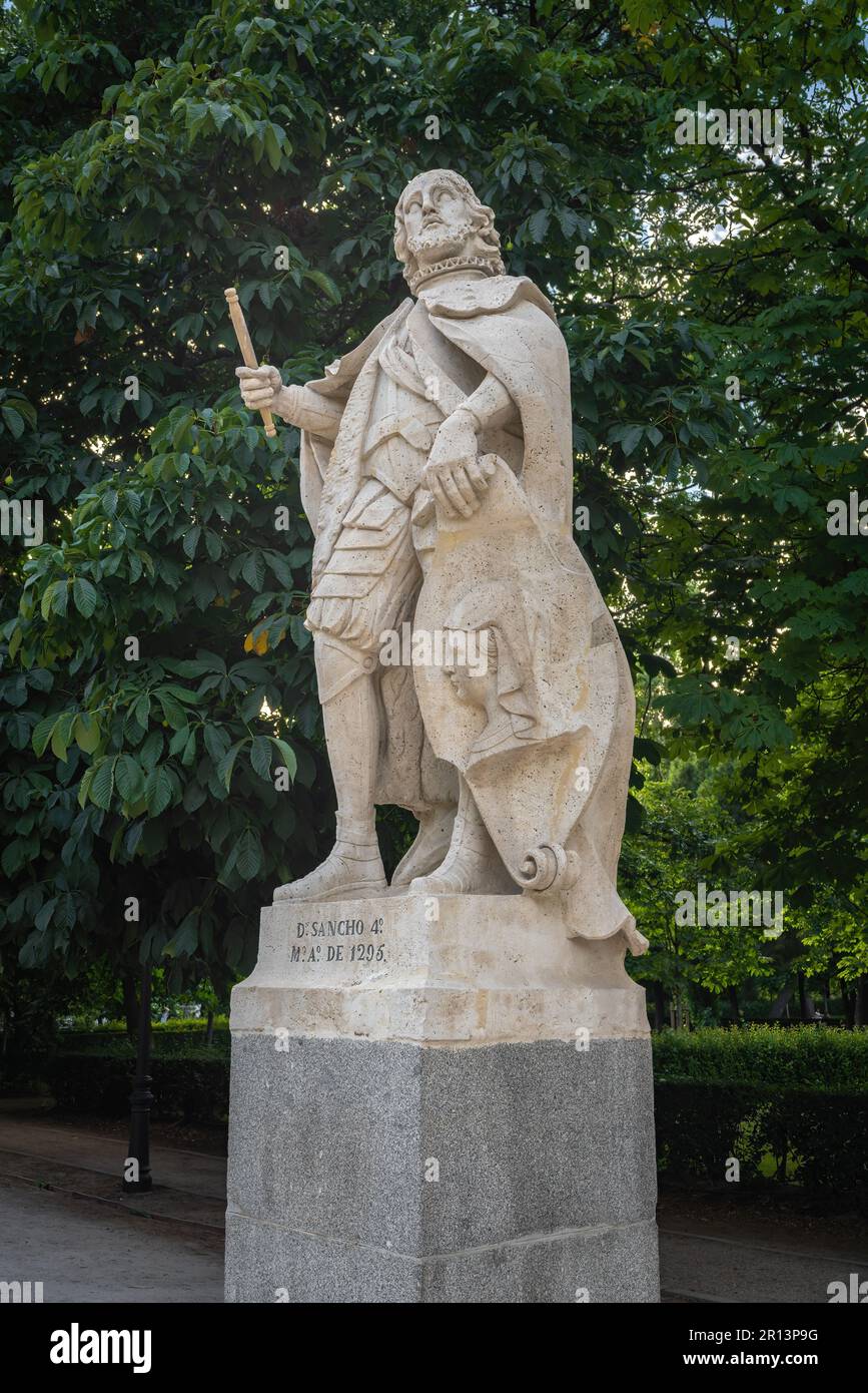 Statua di sancho iv di castiglia immagini e fotografie stock ad alta