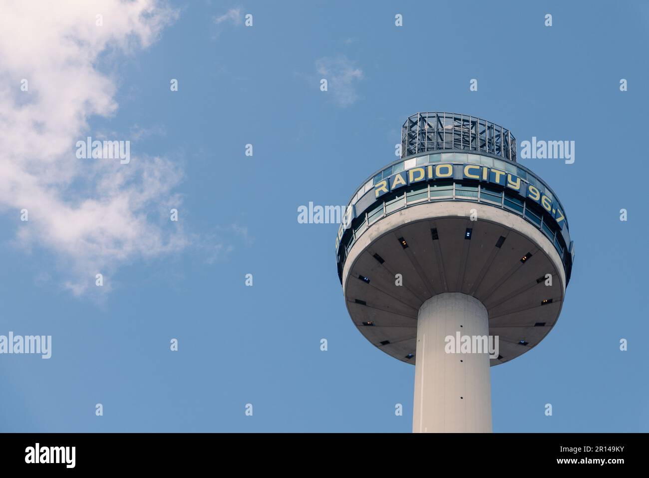 Radio City Tower, conosciuta anche come St Johns Beacon Viewing Gallery, a Liverpool, Inghilterra. Credit: Notizie SMP / Alamy Live News Foto Stock