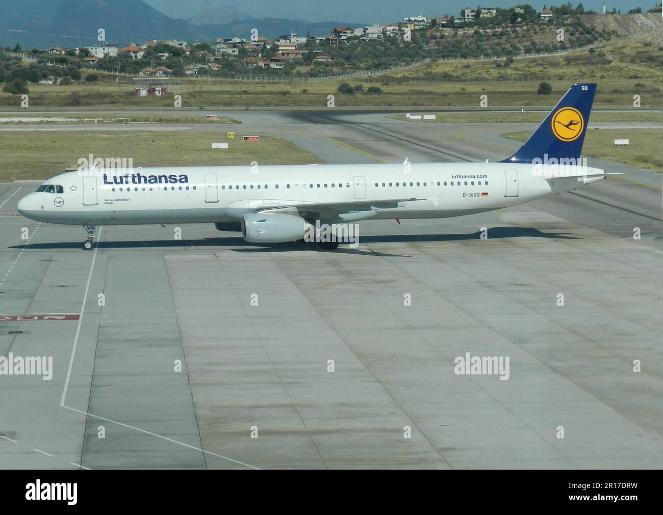 Turchia, aeroporto di Smirne: D-AISQ. Airbus A.31-231 di Lufthansa, 06.09.2011. Foto Stock