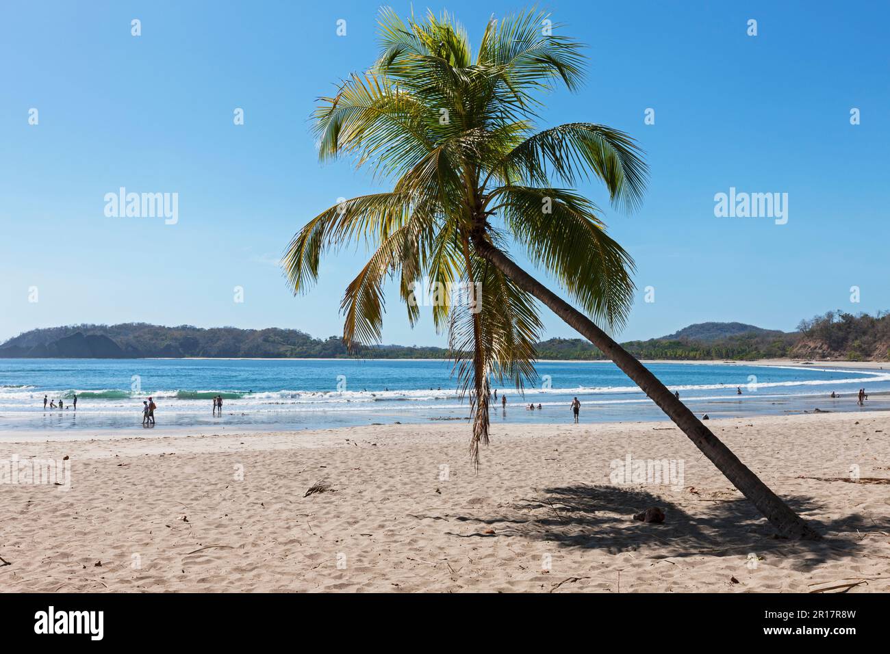 Turistico sulla spiaggia, Tamarindo, Costa Rica Foto Stock