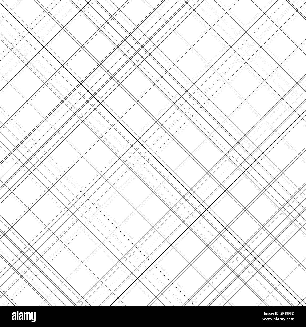 Selezionare ripetizione senza giunture della plaid Illustrazione Vettoriale