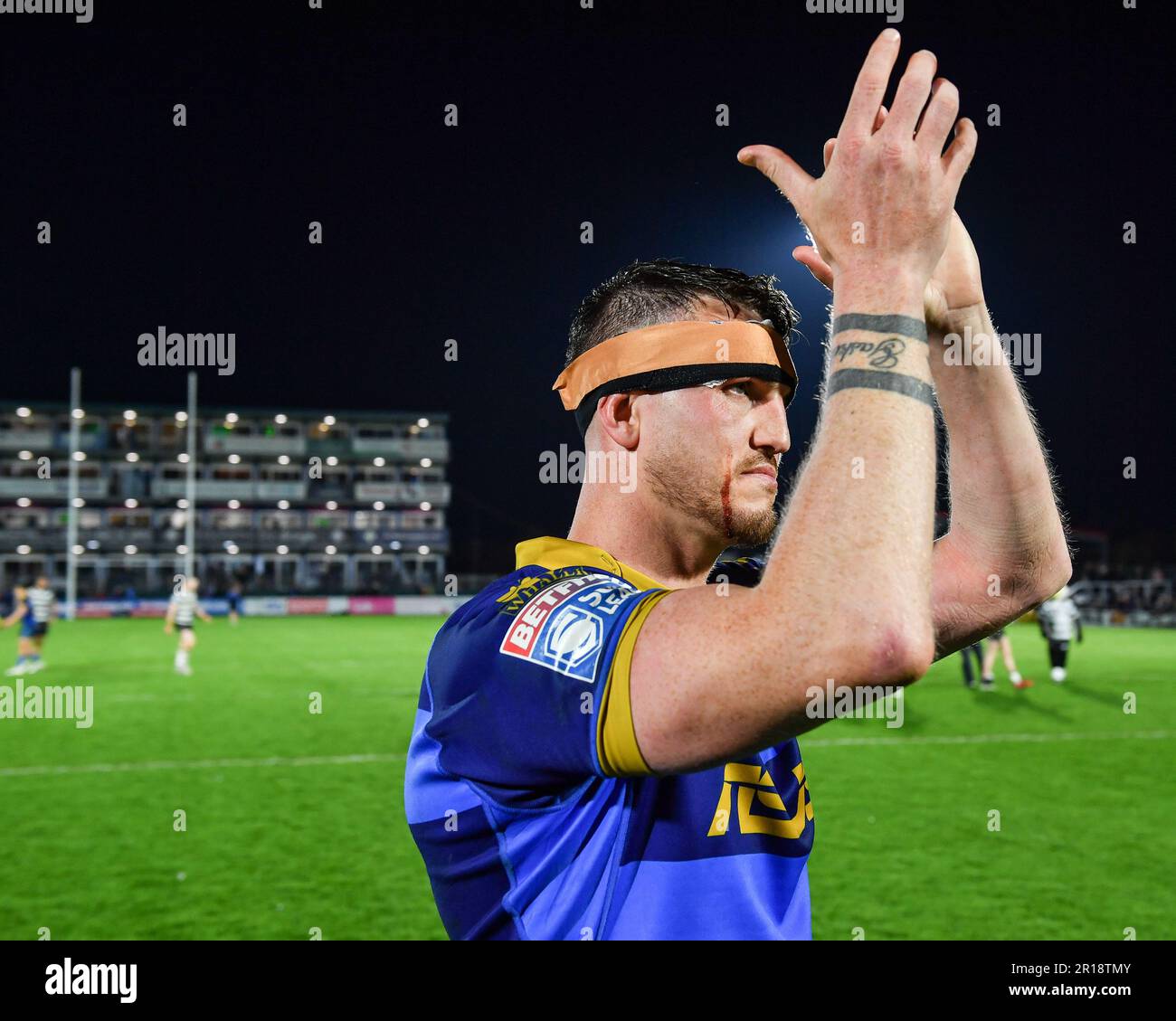 Wakefield, Inghilterra - 11th maggio 2023 - Lee Gaskell di Wakefield Trinity. Rugby League Betfred Super League Round 12, Wakefield Trinity vs Hull FC al Be Well Support Stadium, Wakefield, Regno Unito Foto Stock