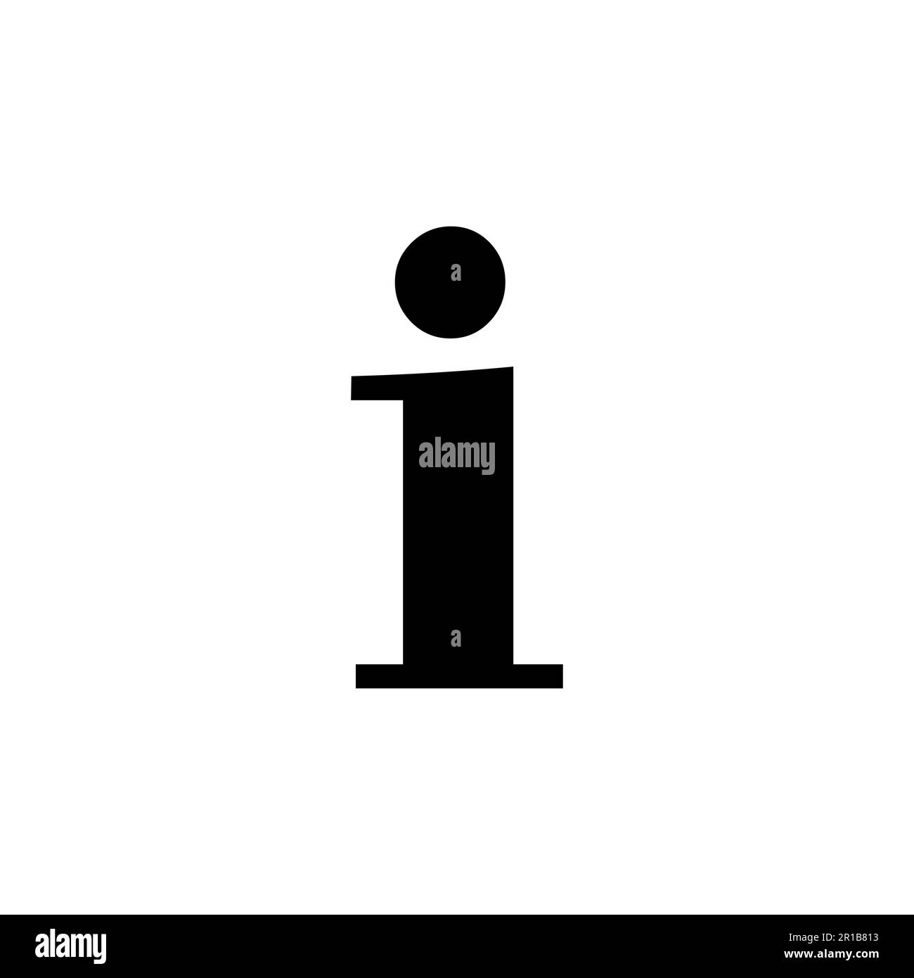 Vettore icona segno di informazione. chi siamo vettore icona. icona punto interrogativo Illustrazione Vettoriale