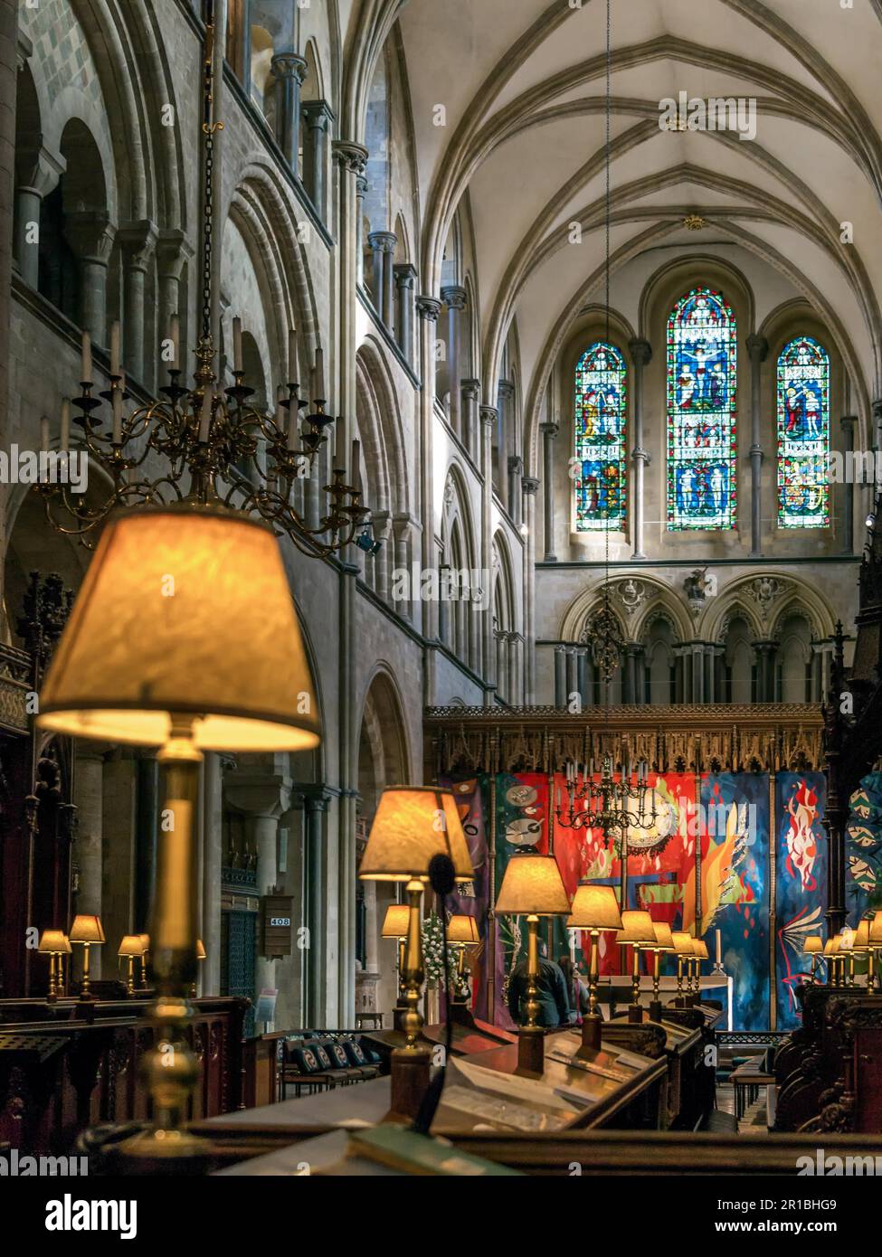 Chichester Cathedral Foto Stock