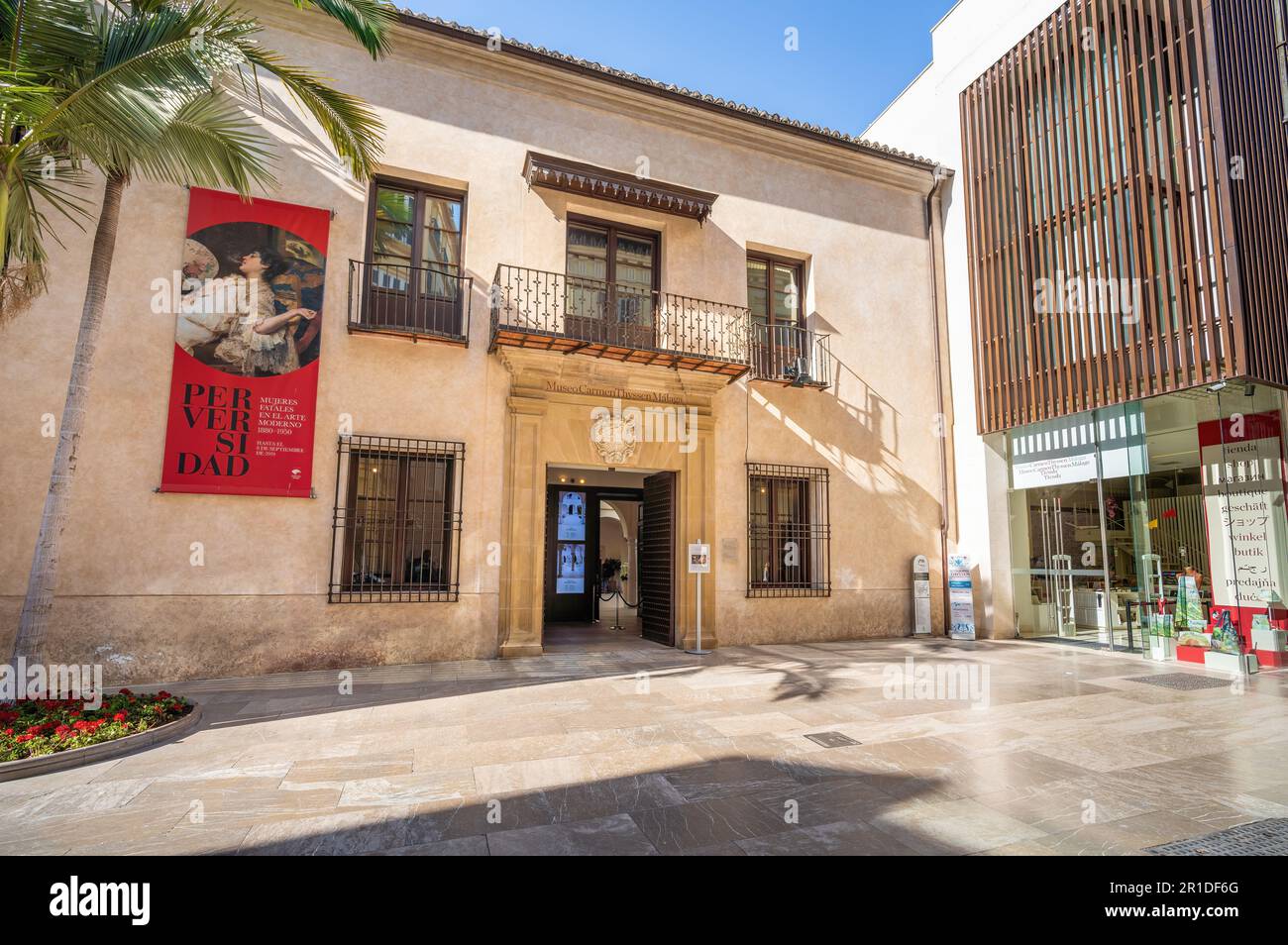 Museo Carmen Thyssen - Malaga, Andalusia, Spagna Foto Stock