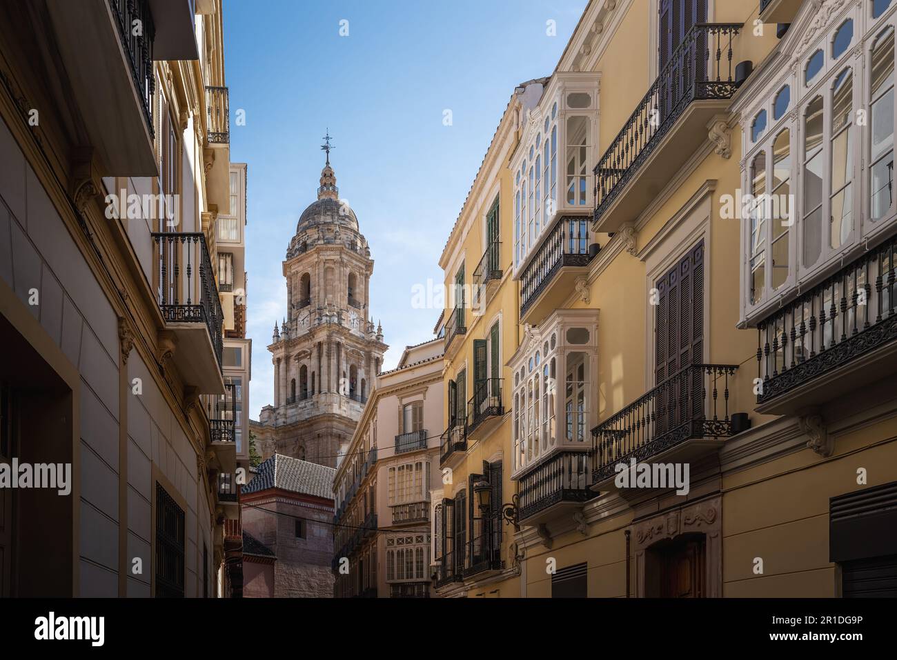 Cattedrale di Malaga - Malaga, Andalusia, Spagna Foto Stock