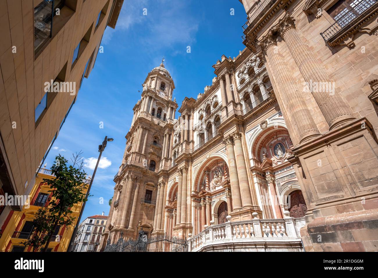 Cattedrale di Malaga - Malaga, Andalusia, Spagna Foto Stock