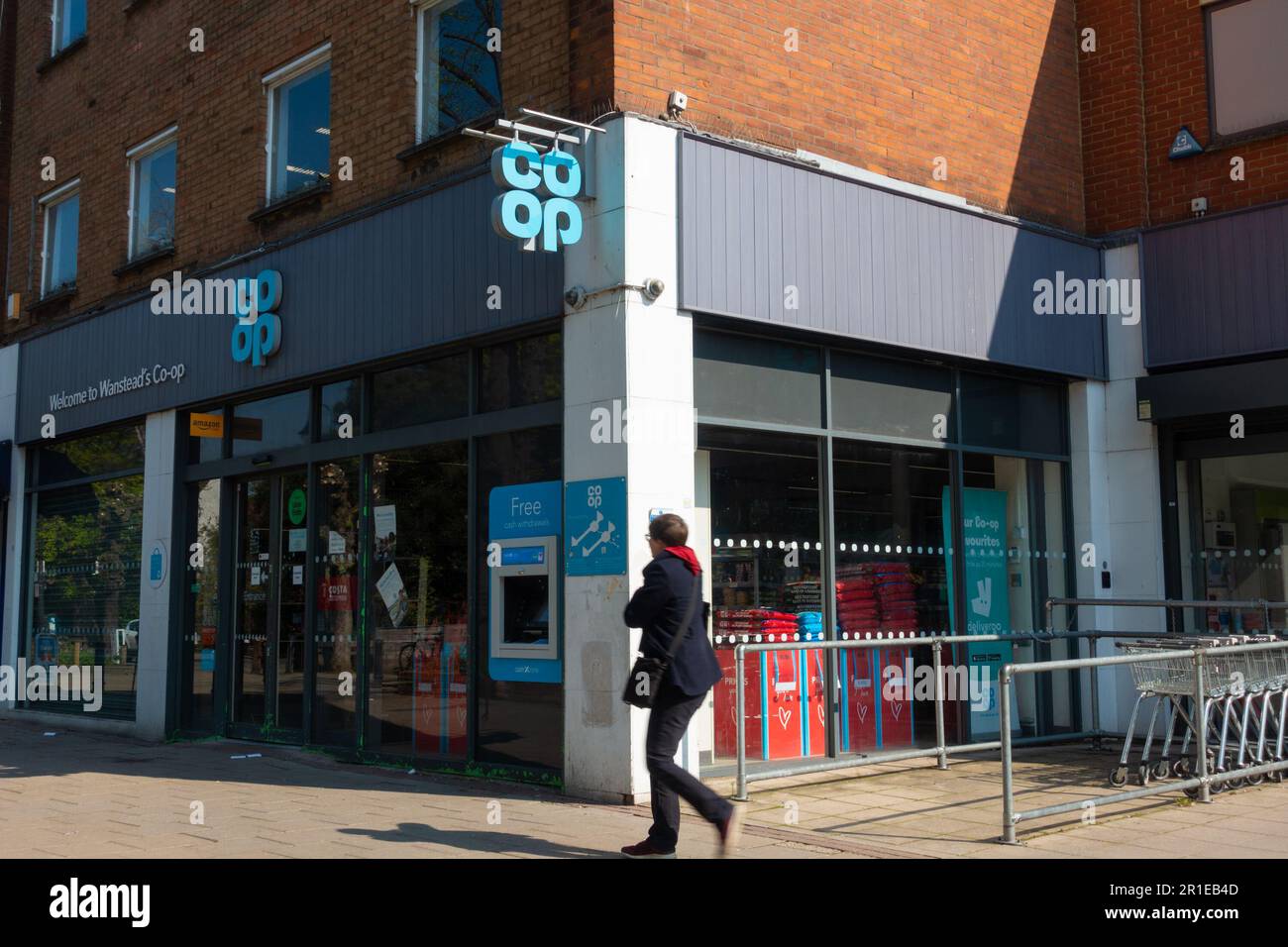 Co op supermarket store, Wanstead High Street, londra, regno unito Foto Stock