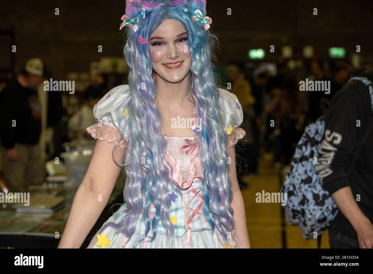 Brentwood, Regno Unito. 14th maggio, 2023. Brentwood Essex 14 maggio 2023 Brentwood Comic con e Toy fair al Brentwood Centre, Brentwood Essex Credit: Ian Davidson/Alamy Live News Foto Stock