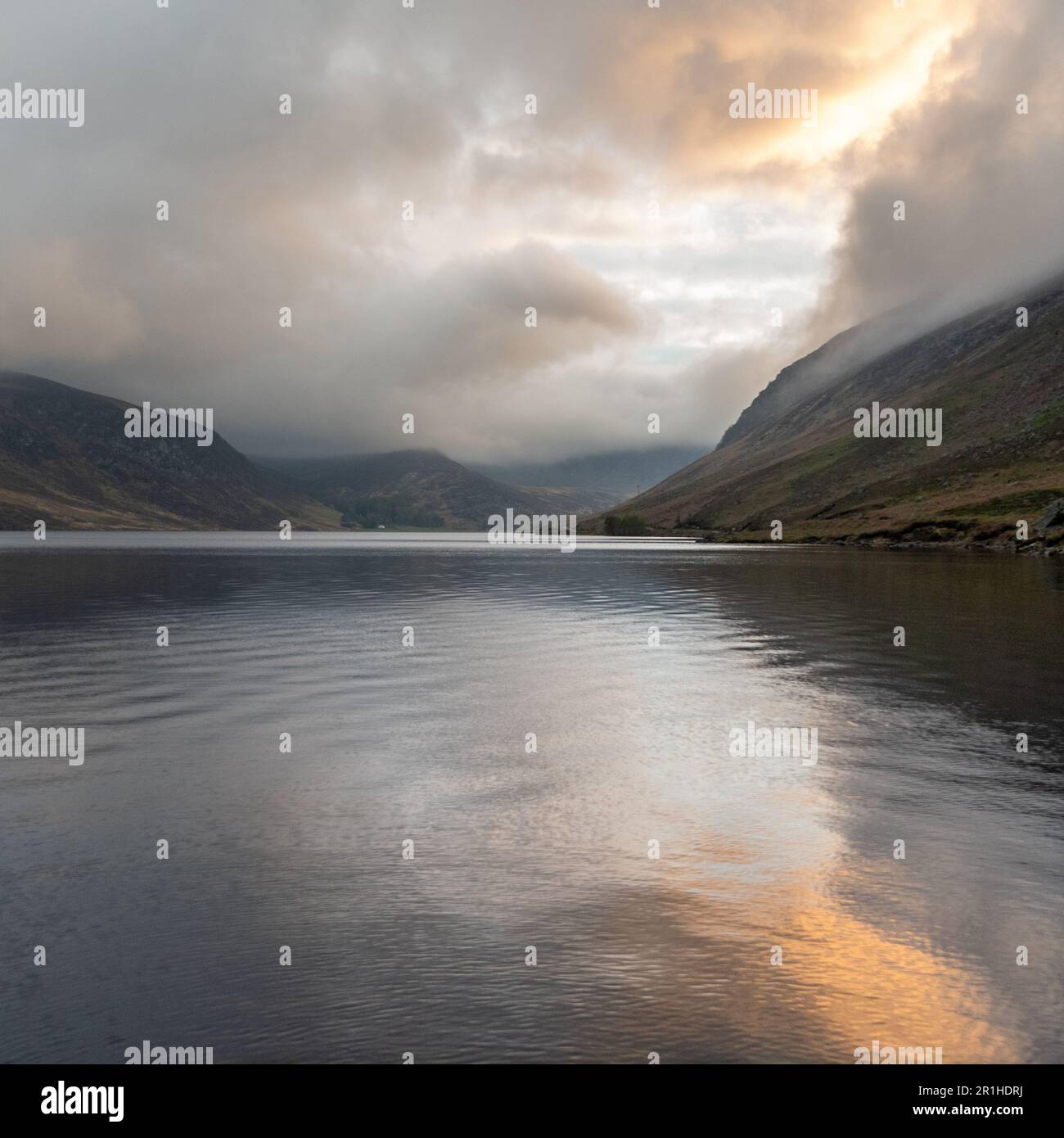 Loch Lee Glen Esk Angus Scozia Scotland Foto Stock