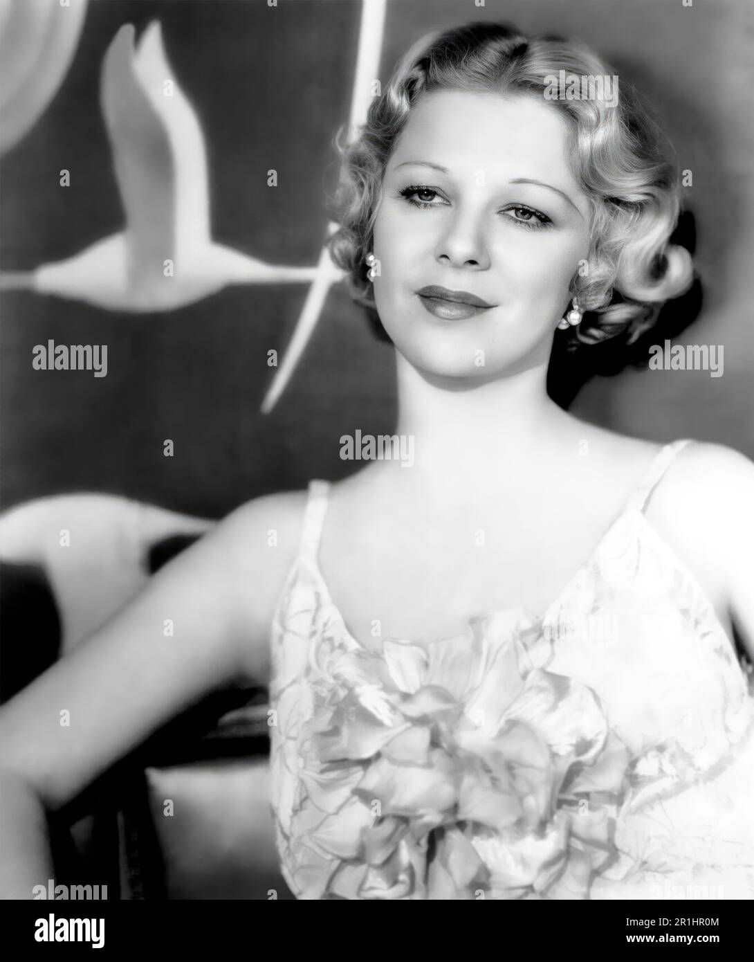 GLENDA FARRELL. Foto Stock