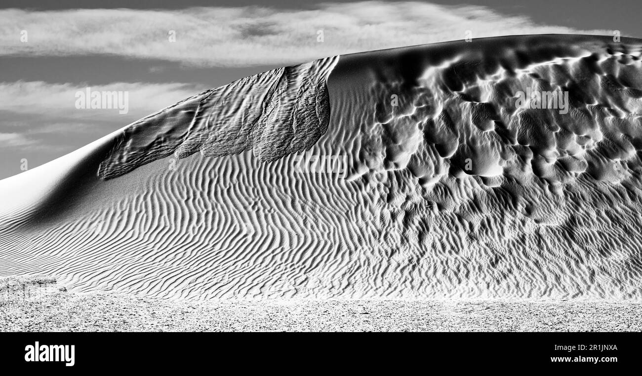 Dunes, White Sands National Monument, Alamogordo, New Mexico USA Foto Stock