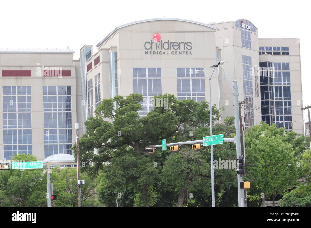 Medical District Dallas: Bambini, UTSouthwestern, Parkland, Anderson Clinic, UT Southwestern Med School Foto Stock