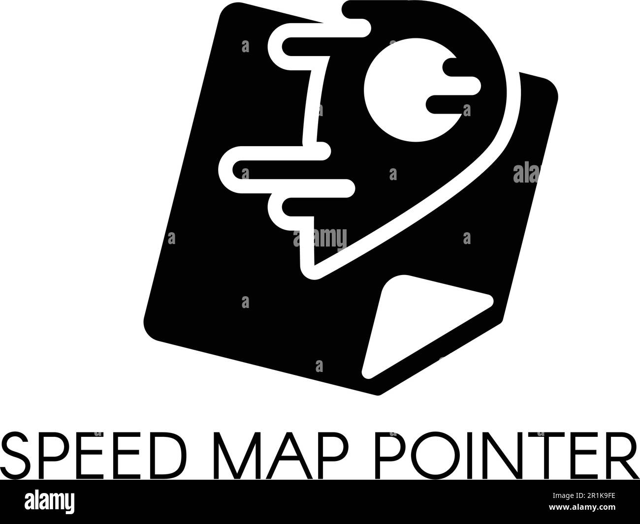 Informazioni sull'icona del vettore di lettere del puntatore della mappa. Servizio di tracciamento. GPS, design del logo aziendale di consegna Illustrazione Vettoriale