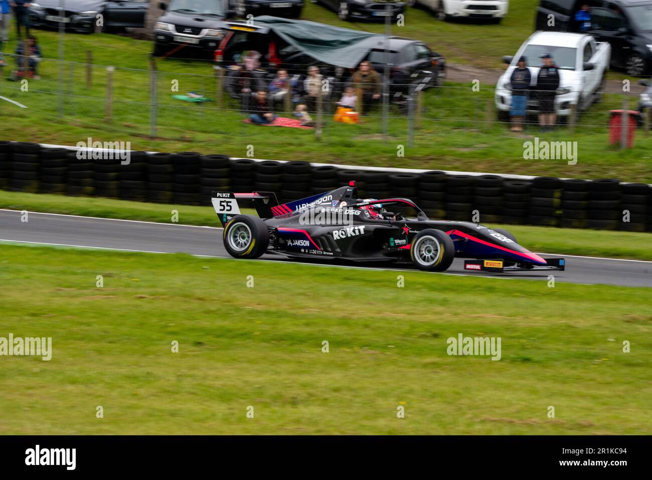 Campionato britannico ROKIT F4 a Brands Hatch, Longfield, Inghilterra, il 6 maggio 2023. Foto di Chris Williams. Solo per uso editoriale, licenza richiesta per com Foto Stock