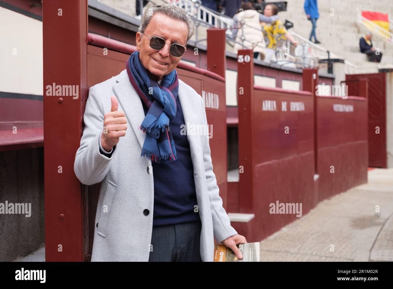 Madrid, Spagna. 14th maggio, 2023. José Ortega Cano si pone nell'arena Las Ventas di Madrid. (Foto di Atilano Garcia/SOPA Images/Sipa USA) Credit: Sipa USA/Alamy Live News Foto Stock