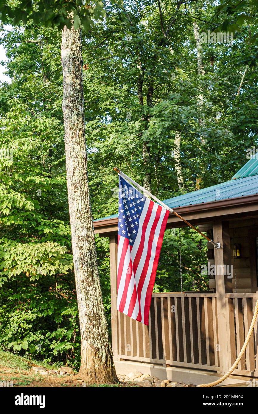 Tennessee Smoky Mountains Foothills,Sevier County,Sevierville,Hidden Mountain Resort,alloggio,vacanza,offre case in affitto,case,resid Foto Stock