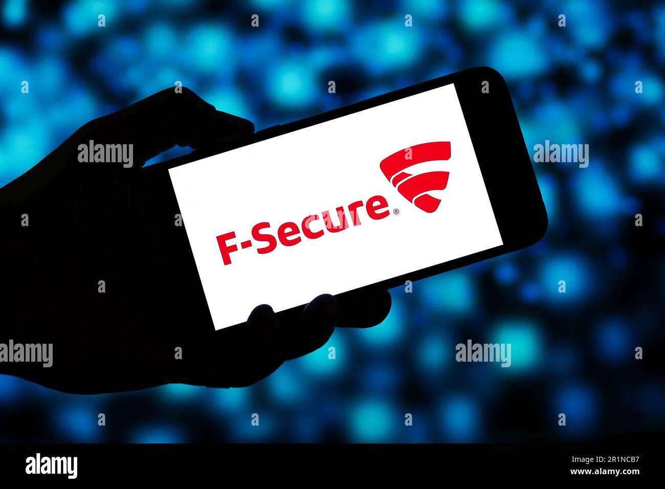 Editoriale di F-Secure. F-Secure è un'azienda globale di sicurezza informatica e privacy Foto Stock