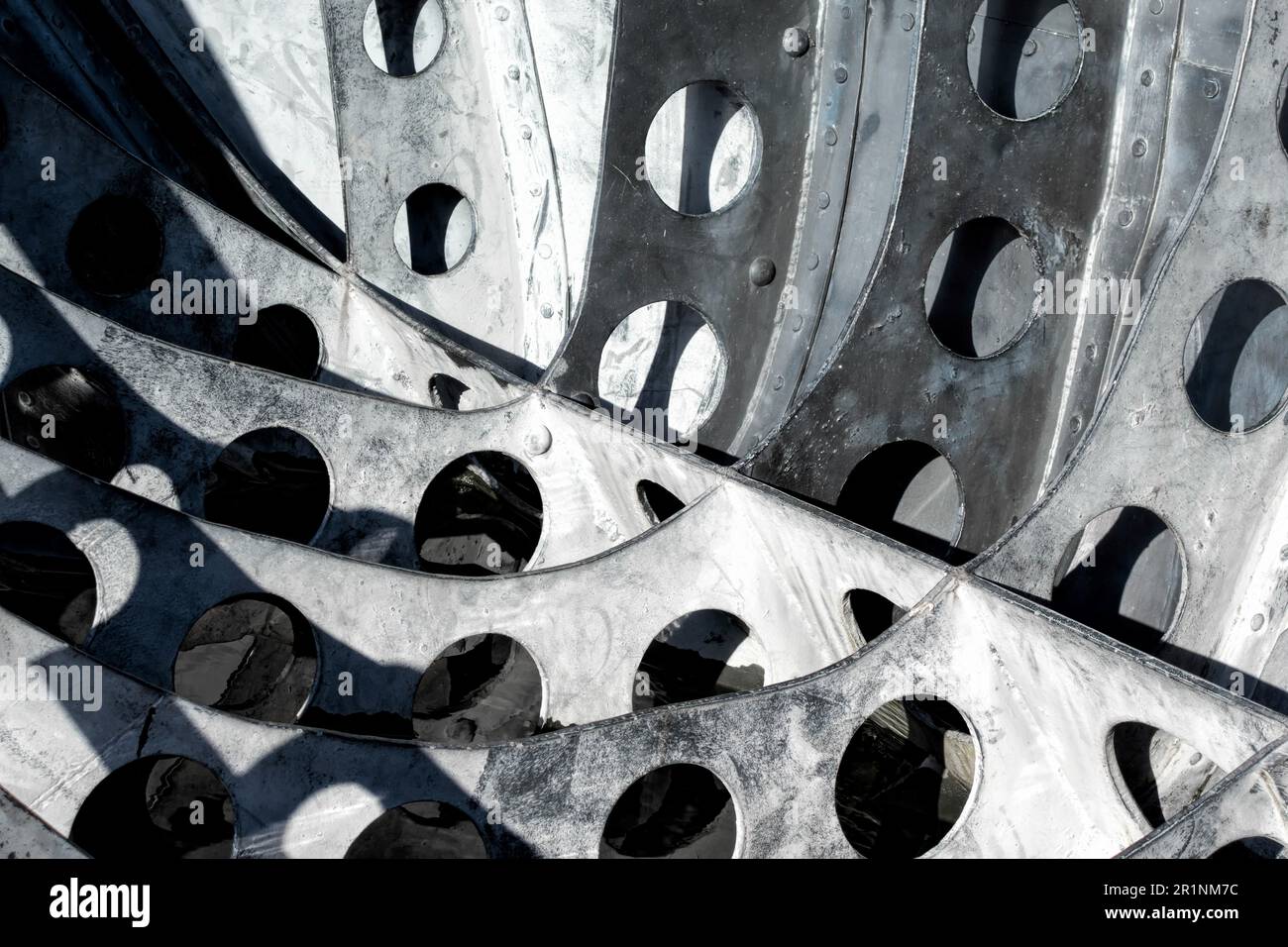 Dettaglio dal Merchant i marittimi Memoriale di guerra nella Baia di Cardiff Foto Stock