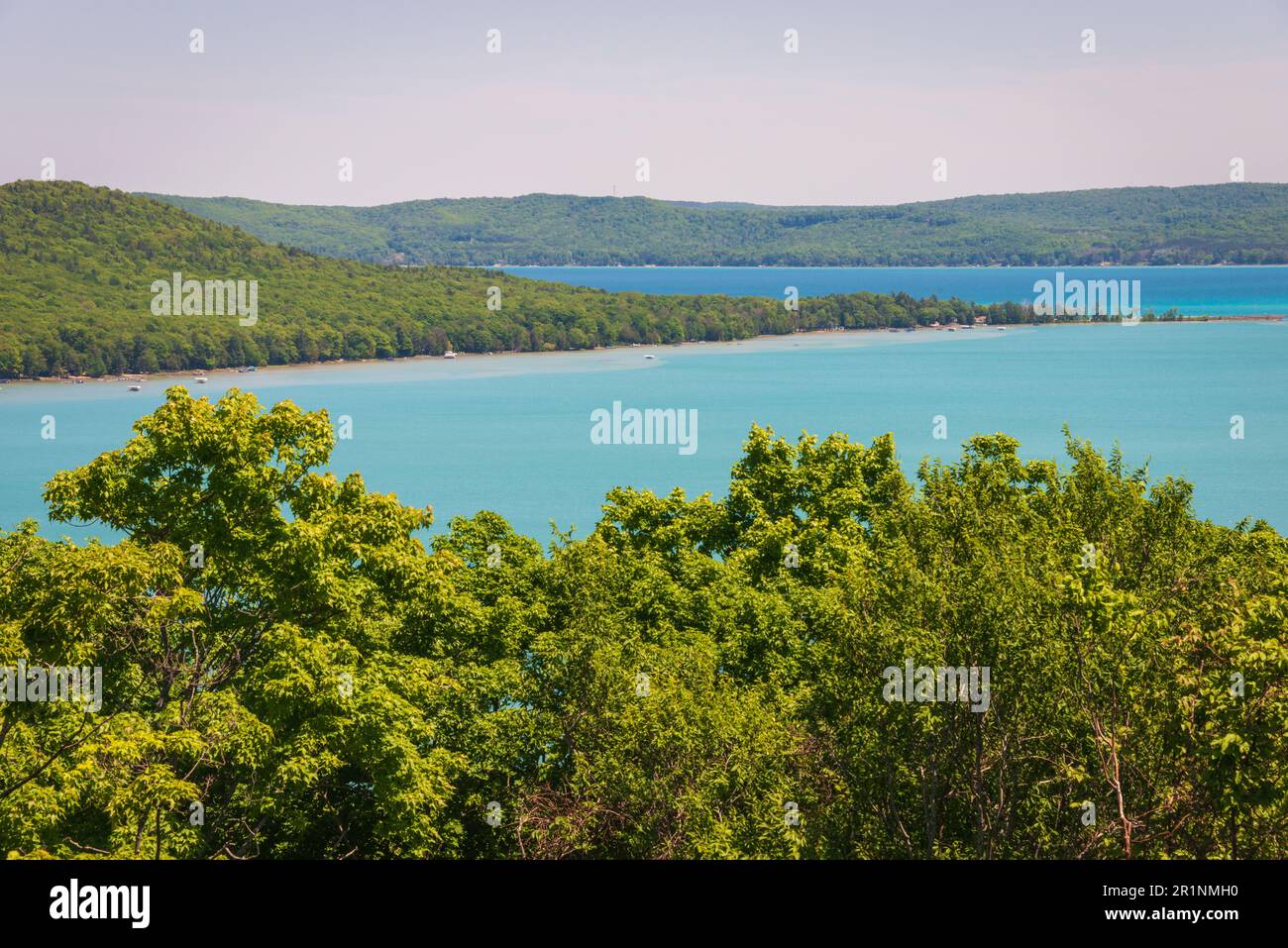 Sleeping Bear Dunes National Lakeshore nel Michigan Foto Stock