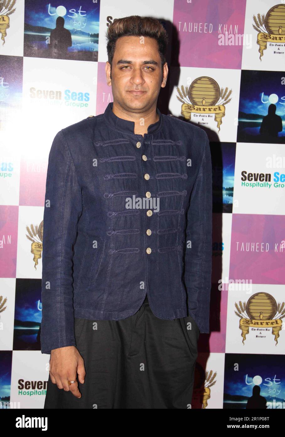 Vikas Gupta, sceneggiatore indiano, produttore televisivo, direttore creativo, Seven Seas Group, Mumbai, India, il 6 maggio 2017 Foto Stock