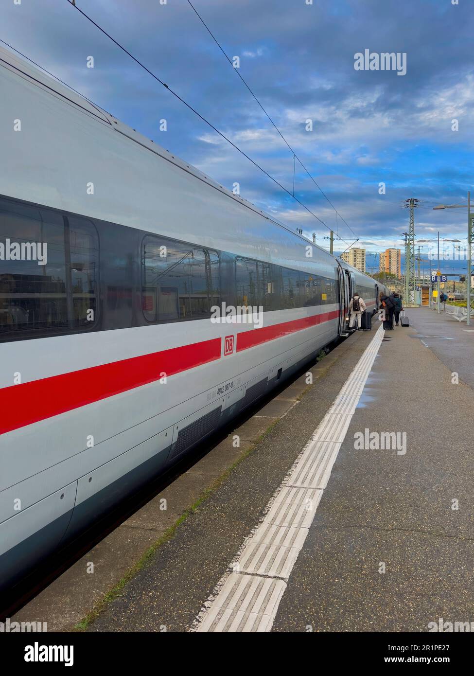Intercity Express, ICE, Deutsche Bahn, Germania, Europa Foto Stock