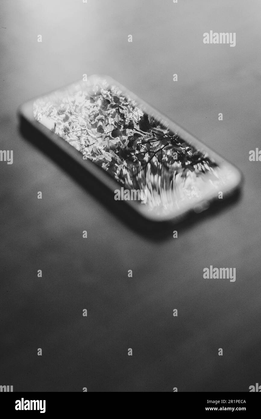 Comunicazione, smartphone Foto Stock