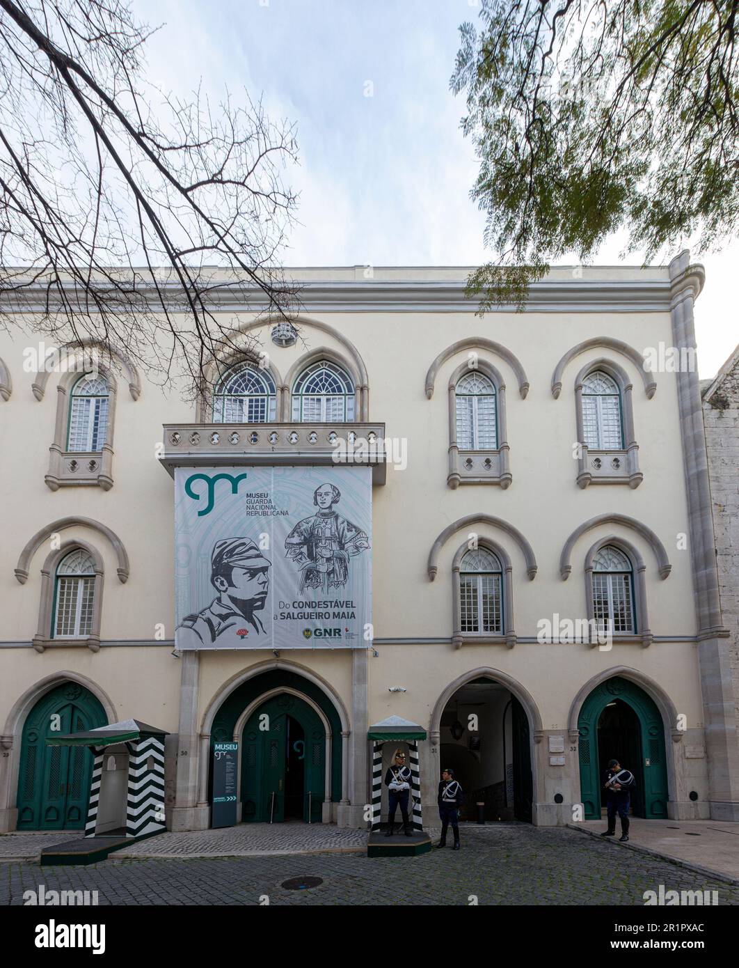 Guarda Nacional Republicana Museum a Lisbona, Portogallo Foto Stock
