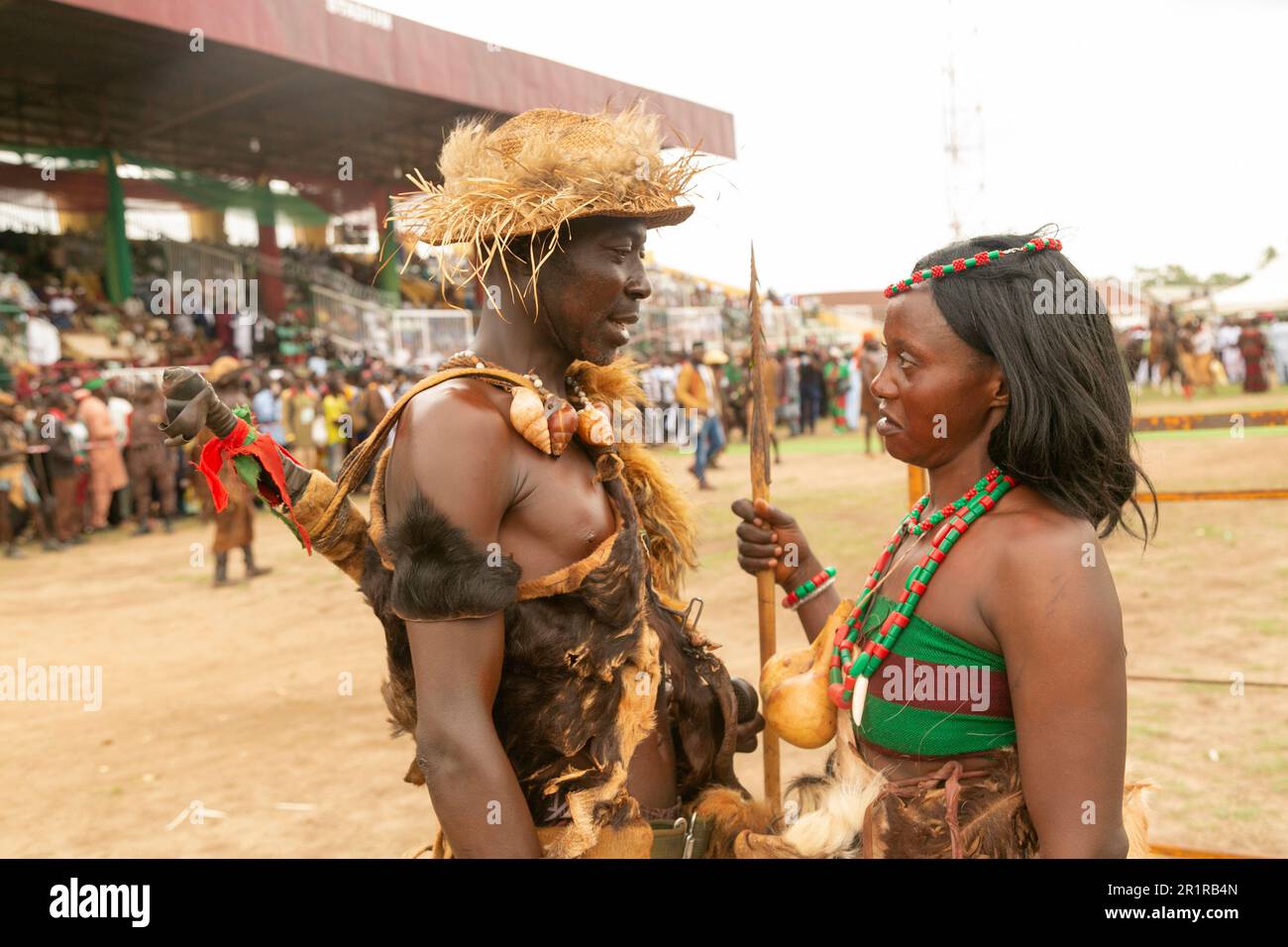 Jos, Nigeria. 12th maggio 2023. Berom Warriors, Jos, Stato dell'altopiano, Nigeria. Foto Stock