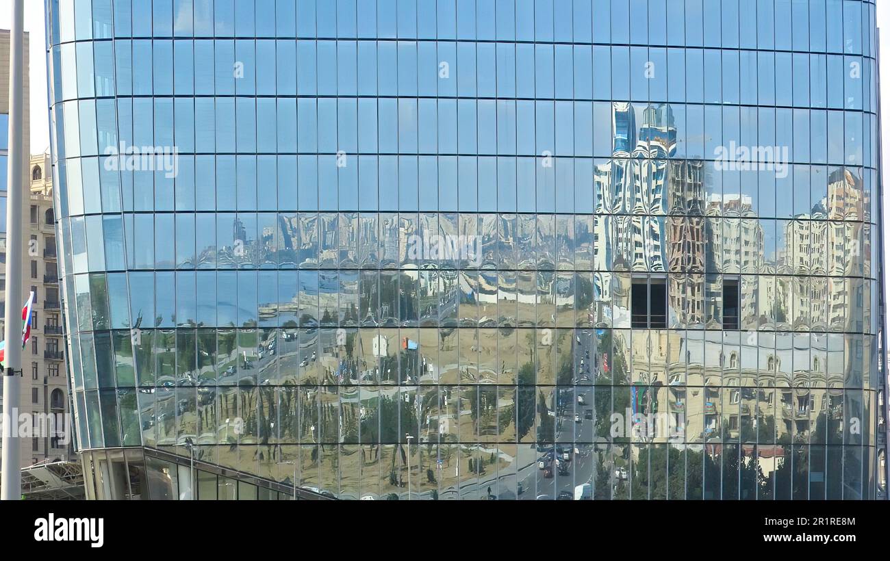 Gli edifici che il petrolio sta costruendo... Foto Stock