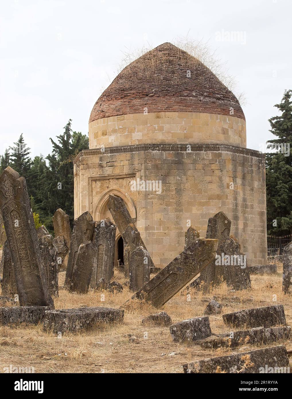 Un suggestivo cimitero... Foto Stock
