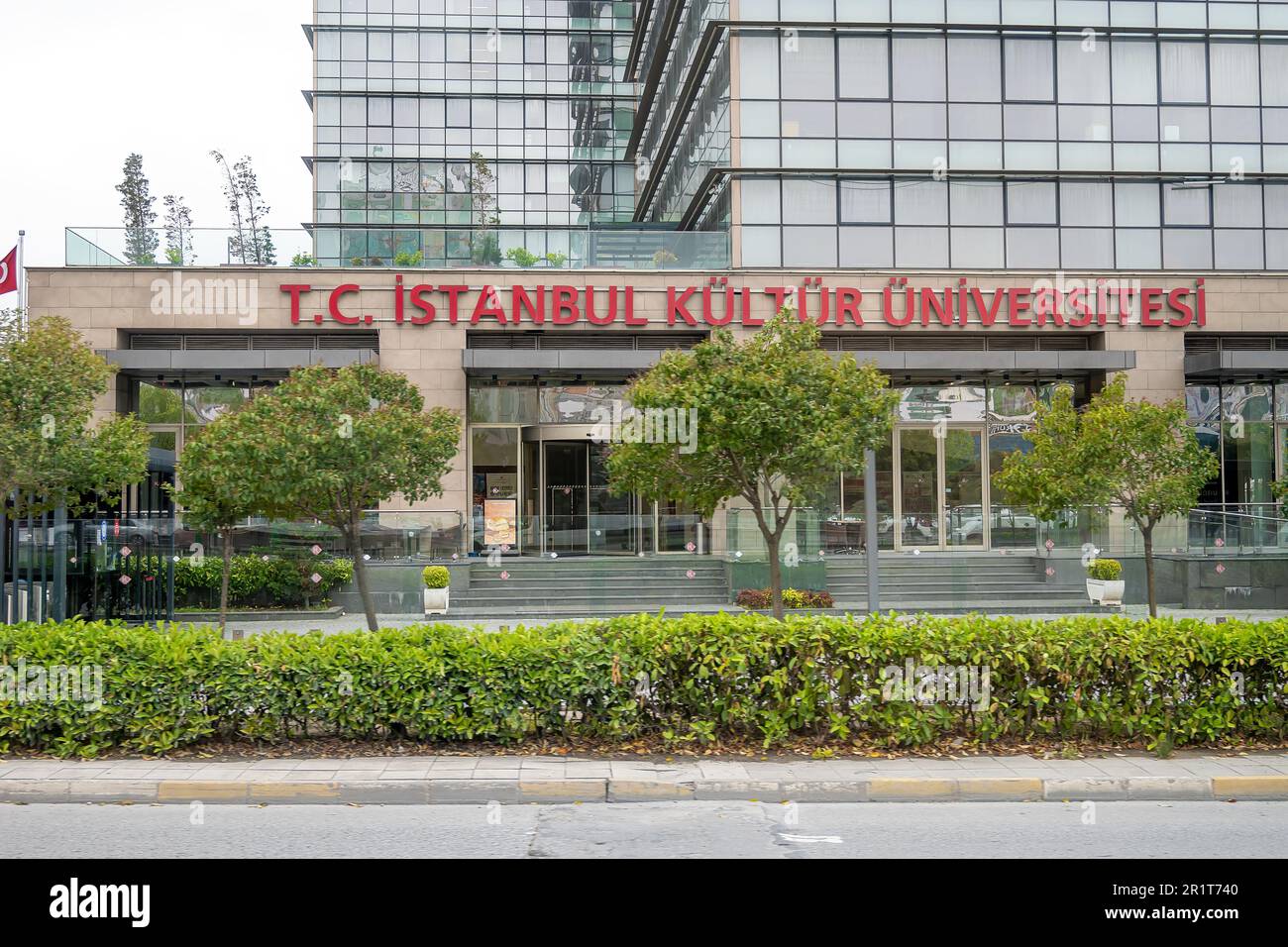 İstanbul Kültür Università Foto Stock