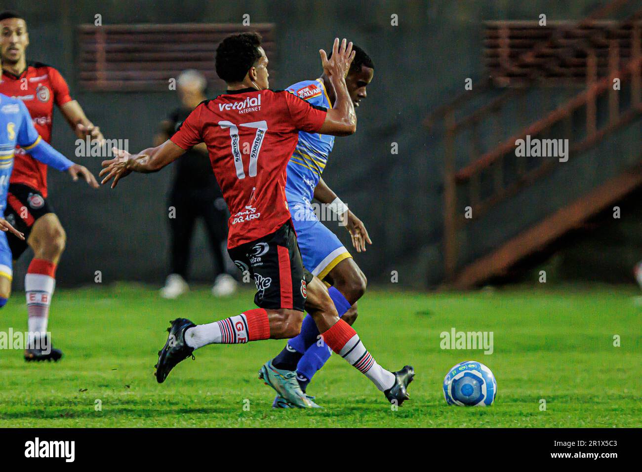 Pelotas, Brasile. 15th maggio, 2023. RS - PELOTAS - 14/05/2023 - BRASILEIRO D 2023, BRASILE DE PELOTAS X SAOJOSEENSE - Branquinho giocatore di Brasil de Pelotas durante una partita contro Saojoseense allo stadio Bento Mendes de Freitas per il campionato brasiliano D 2023. Foto: Volmer Perez/AGIF/Sipa USA Credit: Sipa USA/Alamy Live News Foto Stock